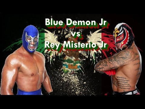 UFW - Blue Demon Jr vs Rey Misterio Jr. #wwe2k25