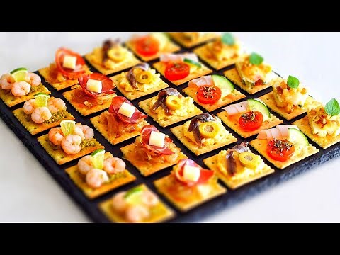 5 Easy and Delicious Canapés for Christmas 🎄 | Creative and Quick Ideas | DarixLAB
