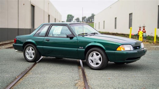 A time capsule 1992 Ford Mustang driven just 132 miles was just sold for $72,500