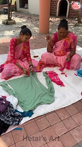 273K views · 1.8K reactions | Repurpose Old Clothes In Your Home - Carpet Making - Amazing Creativity #diy #carpet #reuse #oldclothes | Hetal's Art | Facebook