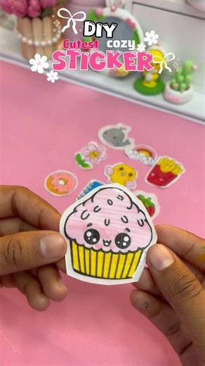 DIY Easy and Cheapest HACK to Market Style STICKERS At Home!😱🔥#diy #viral