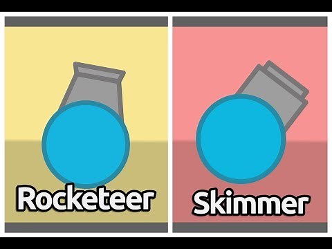 Rocketeer vs Skimmer | (Diep io 1v1)