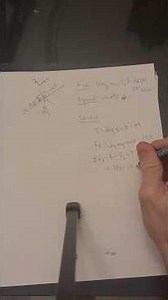 Most Common FE Dynamics Question #engineering #dynamics #howto #math