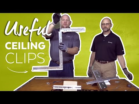 Useful Clips for Your Acoustical and Drywall Ceiling Projects | Armstrong Ceiling Solutions