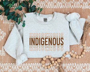 Indigenous Sweatshirt, Native American Sweatshirt, Proud Indigenous Sweater, Native History Hoodie, American Indigenous Shirt - Etsy