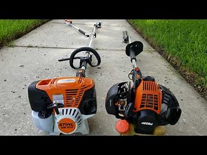Stihl Commercial Combo Review KM111R with Hedge trimmer, pole saw, and extention