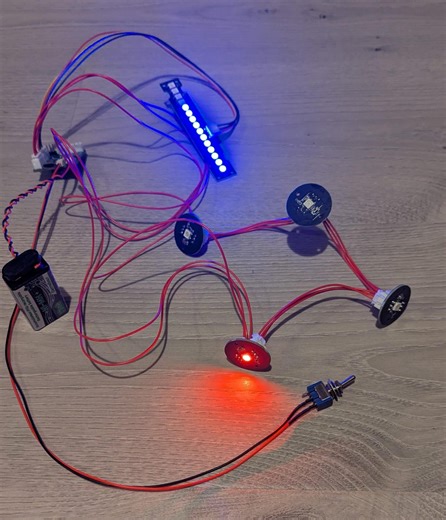 NO-SOLDER Required Ultrabright Proton Pack Power Cell and Cyclotron 84' Mode Lights Only Kit - Etsy UK