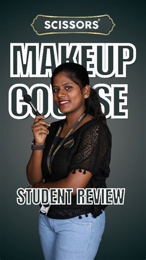 SCISSORS Studio & Academy on Instagram: "💫✨ Student Reviews 💫 21 Days of Transformation at Scissors Studio Academy! ✨ Our students have completed their 21-Day Professional Makeup Course, and their heartfelt reviews say it all! 💄 From day one to graduation, it’s been a journey filled with passion, creativity, and endless learning. 🎨 They loved every session — from mastering flawless base techniques to creating stunning bridal and HD looks. Each day boosted their confidence, honed their artist