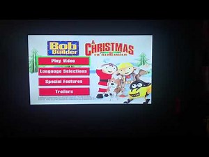 Bob the builder a christmas to remember 2003 DVD menu walkthrough