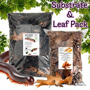 Millipede and Isopod Substrate and Leaf Litter Pack - Etsy UK