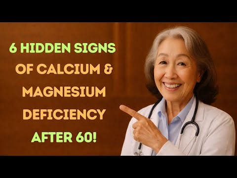 6 Hidden Signs of Calcium & Magnesium Deficiency After 60!