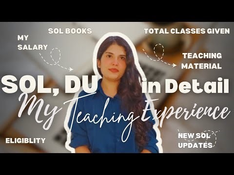Everything about SOL Teachers and Students || Salary, Classes, How to Apply, SOL Books etc.