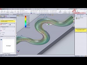 Simulacion de fluido en Solidworks ( FloXpress)