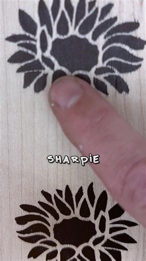 This is why you shouldn't be using Sharpie! #woodburning | Scorch Marker