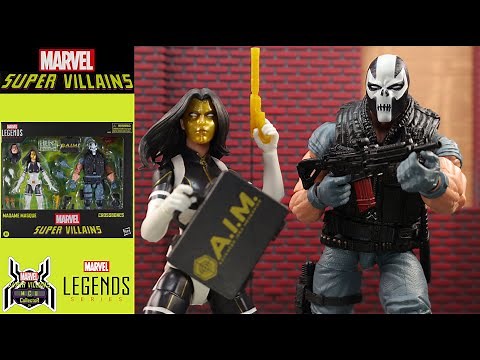 Marvel Legends Super Villains MADAME MASQUE & CROSSBONES Amazon Exclusive 2-Pack Comic Figure Review