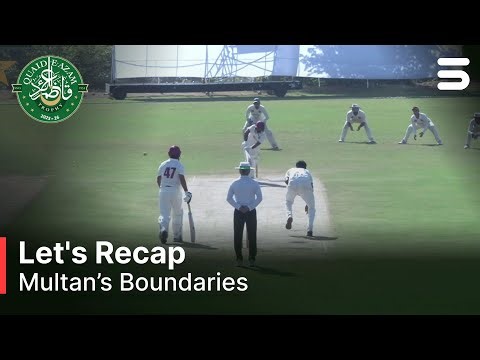Let's Recap Multan’s Boundaries | FATA vs Multan | Day 4 | QeAT 2025-26 | PCB | M2P1S