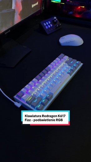 Jak ustawić podświetlenie RGB klawiatury Redragon K617 Fizz