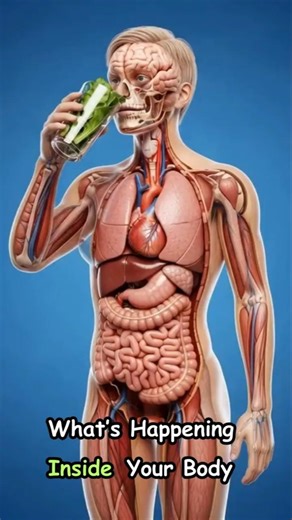 What REALLY Happens When You Drink Leafy Greens? | A 3D Animation Journey