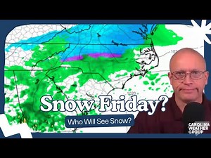12/5/25: Friday Snow Chances in North Carolina? | Early Winter Weather & Model Breakdown