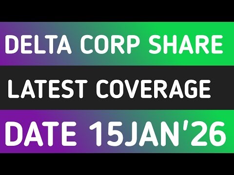 DELTA CORP STOCK LATEST NEWS 15JAN'26/DELTA CORP SHARE LATEST ANALYSIS WITH TARGET FORECAST