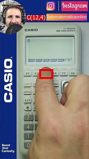 Combinations with the Casio FX 9860GIII (combinatorial) calculator
