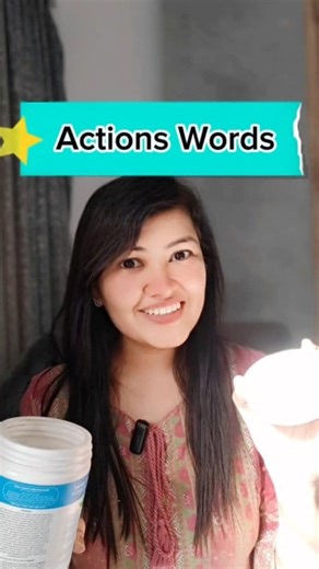 Action words you can actually do! 💪 Let’s make English hands-on! #SpokenEnglish #LearnWithAshmeet #EnglishVocabulary #ActionWords #EverydayEnglish #EnglishTrainerv #fblifestyle | learnwithashmeet