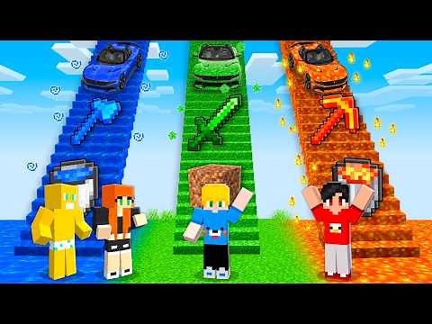 I found the ELEMENTAL STAIRCASE in Minecraft