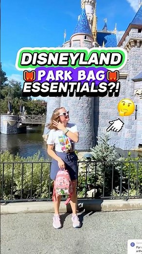 What’s in My Disneyland Park Bag?! 🤔🎒 (Disney Essentials & Packing Tips)