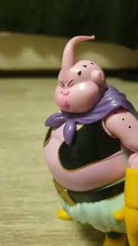 trunks vs c-17 vs buu !!!