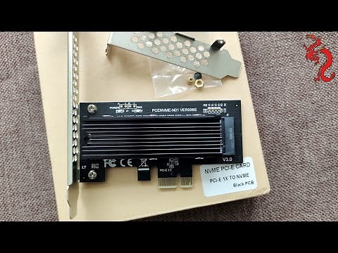 M.2 NVMe to PCI-E 3.0 x1 // What can an M2 SSD do via a PCI-E x1 adapter?