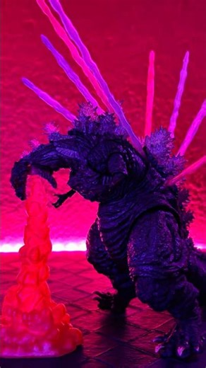 Shin Godzilla 3D printed effects! It’s awesome! #godzillatoys #kaiju