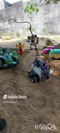 Homemade Robot Made from Scrap and Electronic Waste (No Arduino Board) - Robot Dog