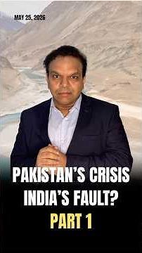 P1: Pakistan’s Crisis India’s Fault #india #pakistan #induswatertreaty #indus #induswater #chenab