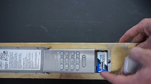 How To Replace The Battery On A Garage Door Keypad