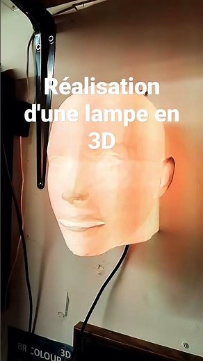 Réalisation d'une lampe en 3D
