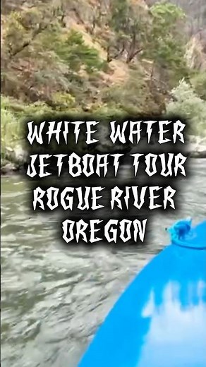 White Water Jetboat Tour on the Rogue River in Oregon