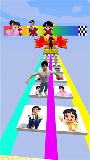 Kpop Demon Hunter Sky Guess Logo😱 P.4 #minecraft #kpop