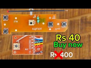 Rc circuit board || 27 mhz transmitter and receiver with remote access |rc car remote control