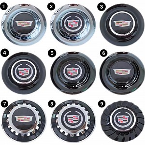 Cadillac 4pcs Center Floating Caps- Free Shipping! - Etsy