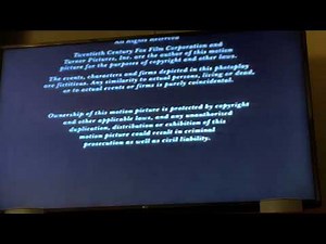 Closing To The Pagemaster 1995 VHS