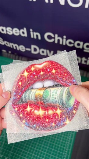 ✨ Glitter DTF Transfer on a Tshirt | Watch the Transformation! #dtfprinting #eagledtfprint #glitter