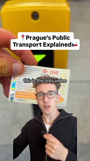 Time For Prague | Guides & Private Tours on Instagram: "💬 Comment “GUIDE” and get a link to our Prague City Guide with ready-to-use itinerary & map featuring 200+ top local spots! 📕🗺️ Prague’s Public Transport Explained🚋🚎🚇🇨🇿 If you’re planning on visiting Prague for multiple days and plan to use public transport, this is the only video you need to see. You need to get yourself the PID App, it’s completely FREE, and this way you will be able to buy tickets, with a 30-minute ticket costing