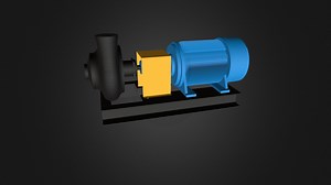 Bomba Centrifuga - Download Free 3D model by ADS_3D