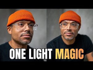 Get Perfect Self Portraits Using ONE Light | Ambitful 90cm Parabolic Softbox