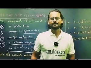 🔥 Biomolecules PYQs JEE Advanced 2025 | Complete Explanation by Dr. Azam Khan