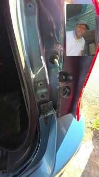 repair done to fix a jammed boot on nissan note 2015