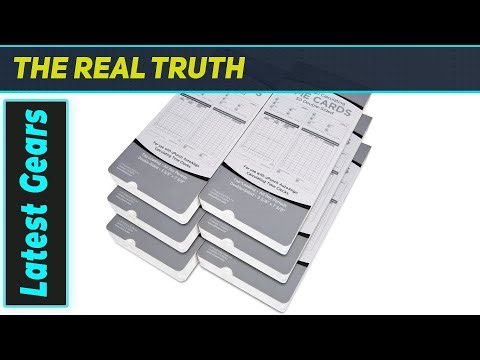 300 uPunch HN4000 Time Cards: The Smartest Way to Track Hours