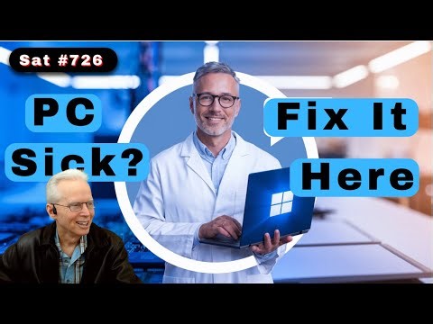 PC Doctor Live: Diagnosing Windows Issues Together (726 Sat)