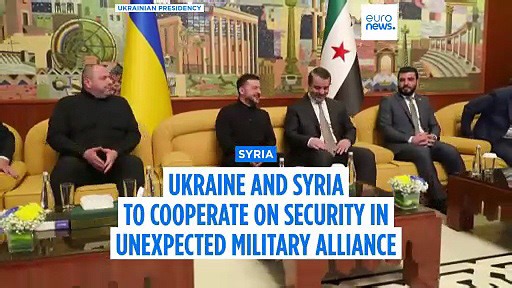 Ukraine and Syria to cooperate on security in unexpected military alliance