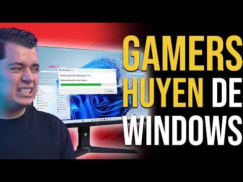 Confirmado: Los PC Gamers están HUYENDO de Windows ¿Tú que harás?